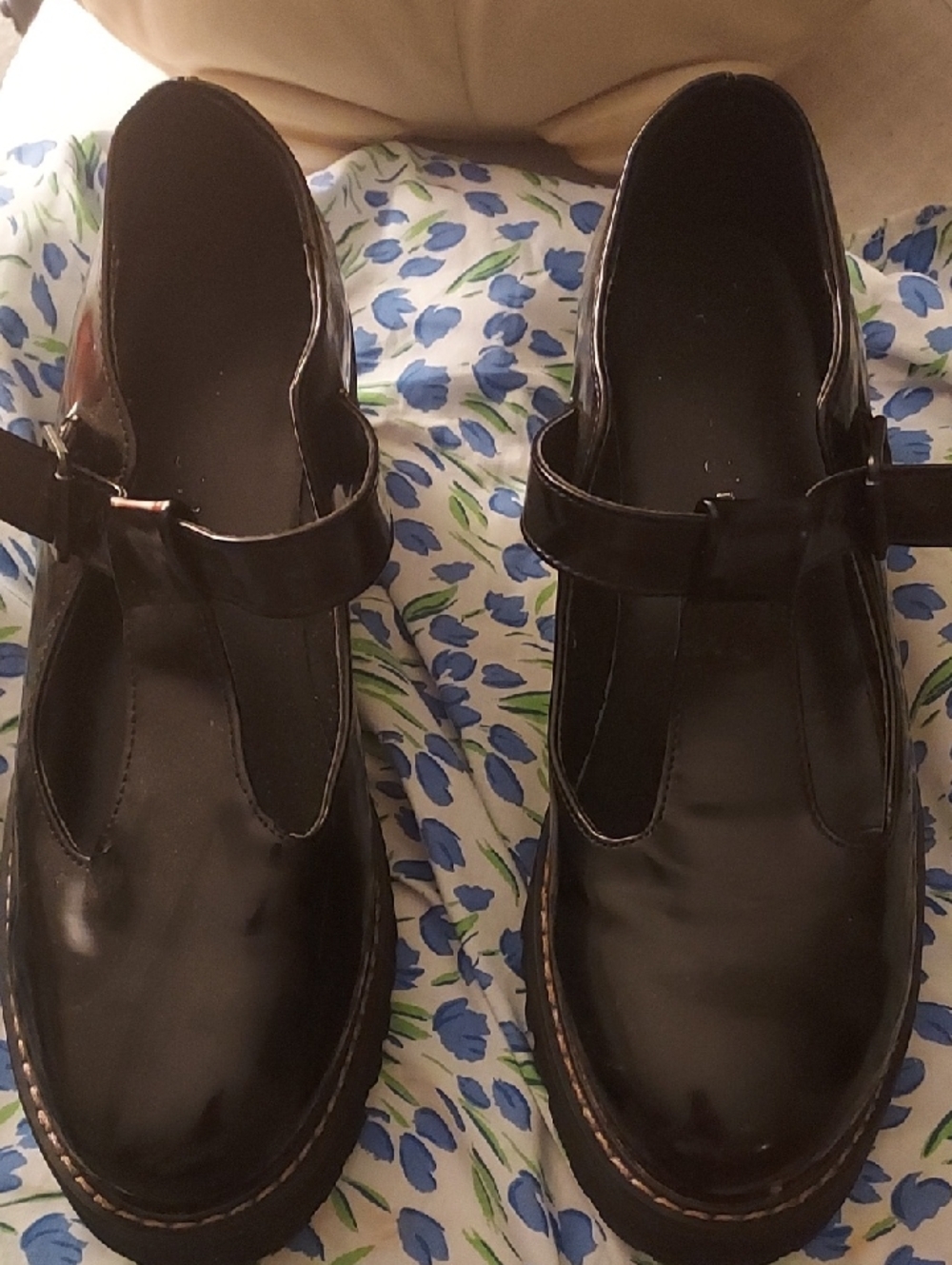 Black Mary Jane Platform Shoes - Classic Women's Style